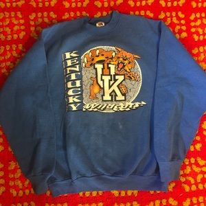 Vintage Kentucky wildcats pullover crew neck